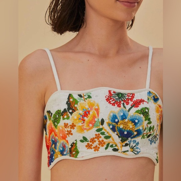 FARM Rio Delicate Garden Crop Top - Picture 2 of 9